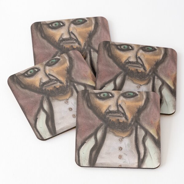 Item preview, green-eyed man designed and sold by bmacd123.