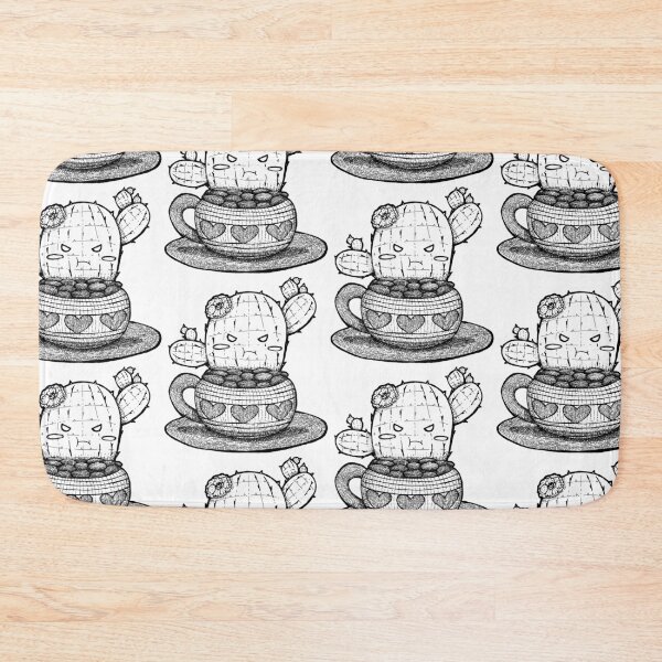 Item preview, Cute Pouting Pickly Pear Line Art designed and sold by ZaryaKiqo.