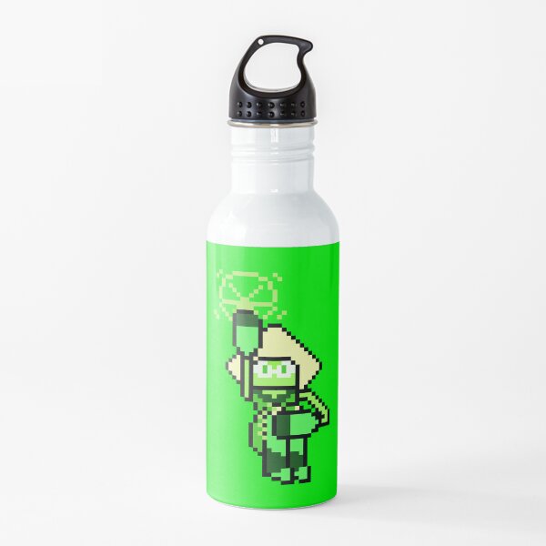 Pixel Steven Universe - Flying Peridot Water Bottle