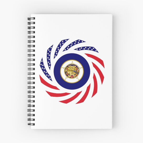 Item preview, Minnesota Murican Patriot Flag Series designed and sold by Carbon-Fibre Media.