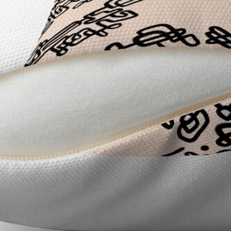 Alternate view of Engrave Throw Pillow