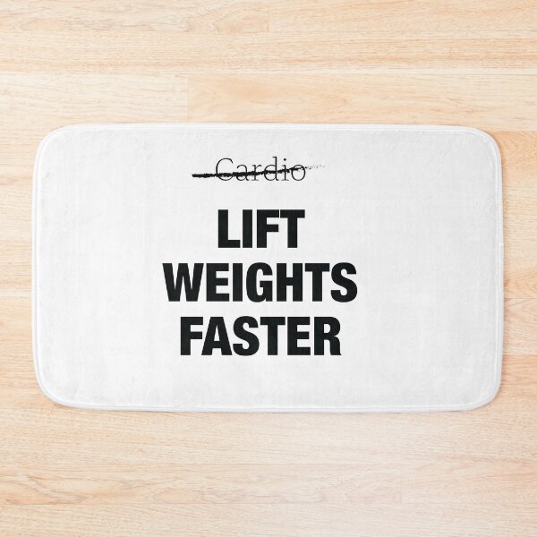 Item preview, Lift Weights Faster BLACK designed and sold by auvincentlai.