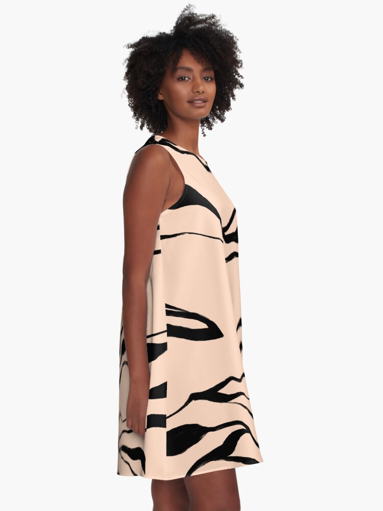 Alternate view of Mountain Range A-Line Dress