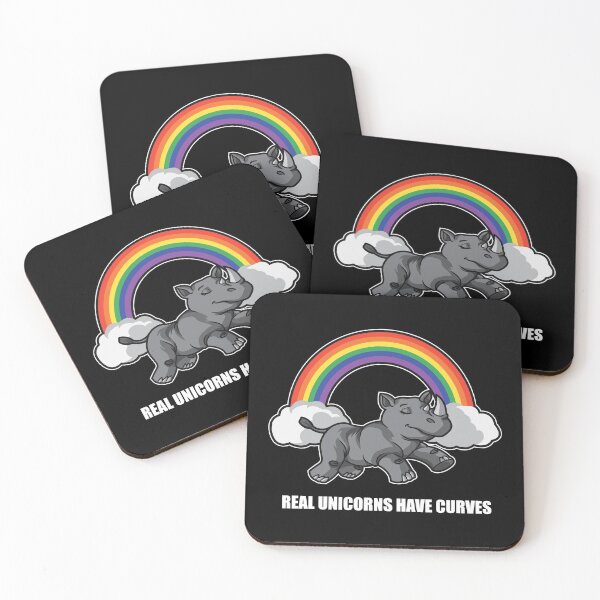 Item preview, Real Unicorns Have Curves designed and sold by anziehend.
