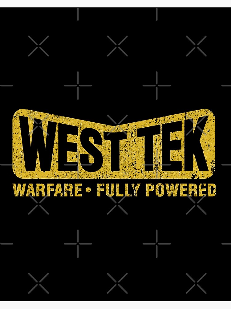 West Tek Art Board Print for Sale by huckblade