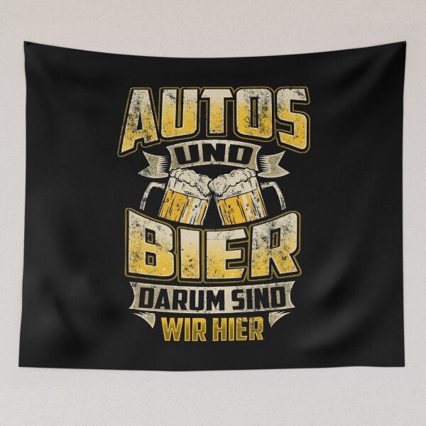 Item preview, Cars And Beer | That's Why We're Here designed and sold by anziehend.