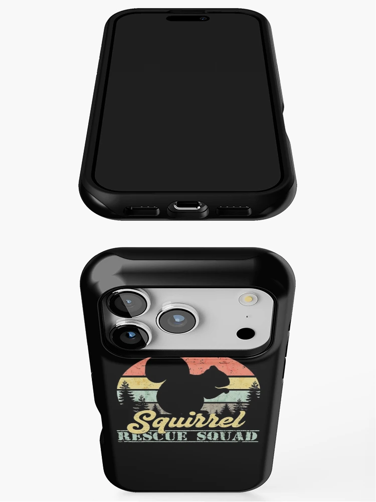 Thumbnail 3 of 4, iPhone Case, Squirrel Rescue designed and sold by RiffXS.