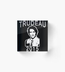 JUSTIN TRUDEAU FOR CANADA Acrylic Block