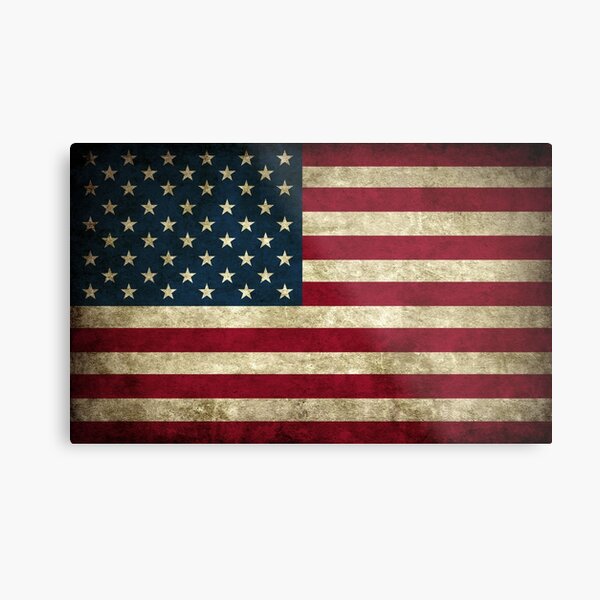 American Flag Metal Print
