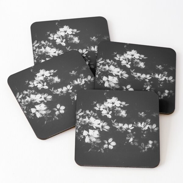 Item preview, flowers background in black and white designed and sold by Mrvell.