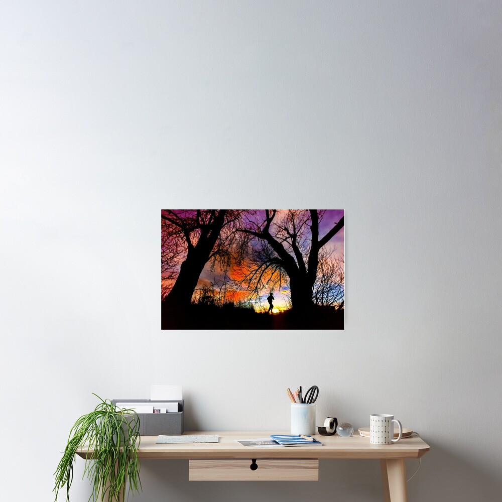 Connie's Sunrise Run Poster