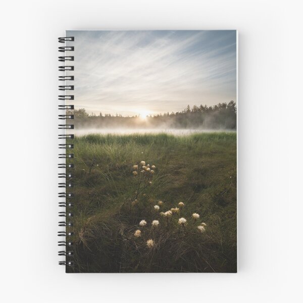 Item preview, Marsh tea flower and sunrise landscape designed and sold by Juhku.