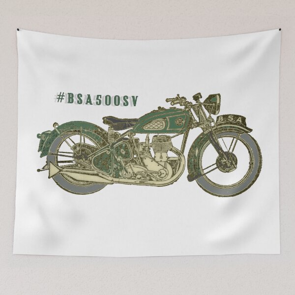 Item preview, The Big Single Motorcycle SV. English Classic  designed and sold by taspaul.