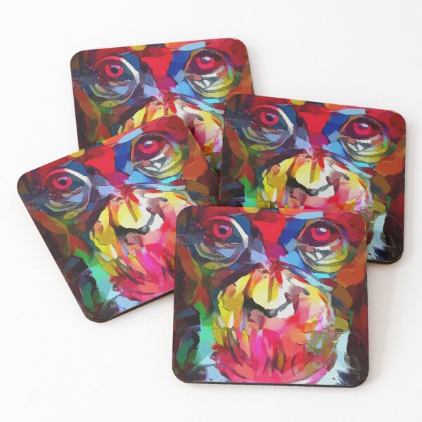 Item preview, The monkey - Lea Roche paintings - singe, monkey, gorilla designed and sold by L. ROCHE.