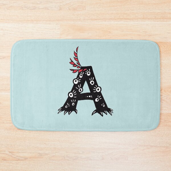 Item preview, Letter A Funny Monster Drawing designed and sold by Boriana Giormova.