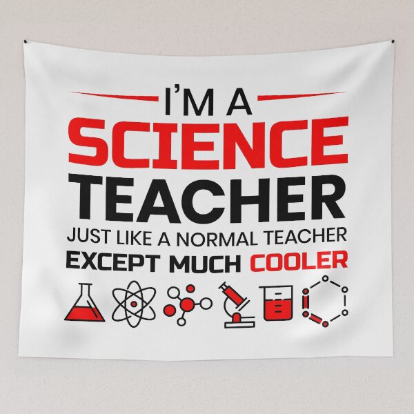 Item preview, I'm A Science Teacher Just Like A Normal Teacher designed and sold by anziehend.