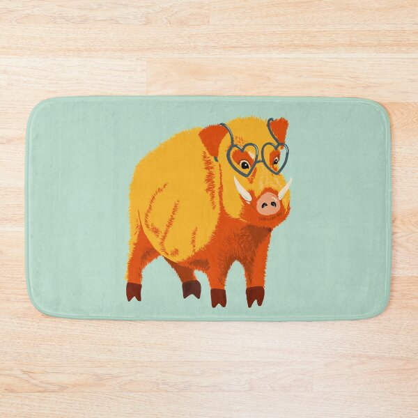 Item preview, Funny Kind Hearted Boar designed and sold by Boriana Giormova.