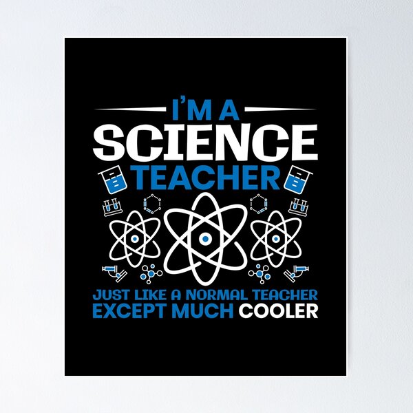 Artikelvorschau, I'm A Science Teacher Just Like A Normal Teacher entworfen und verkauft von anziehend.
