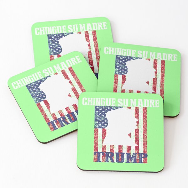 Item preview, Chingue su madre trump T-Shirt Usa Flag Gift Trump designed and sold by Sarah38.