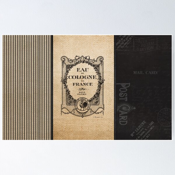 Item preview, Vintage Burlap Ticker Look designed and sold by Marcee Duggar.