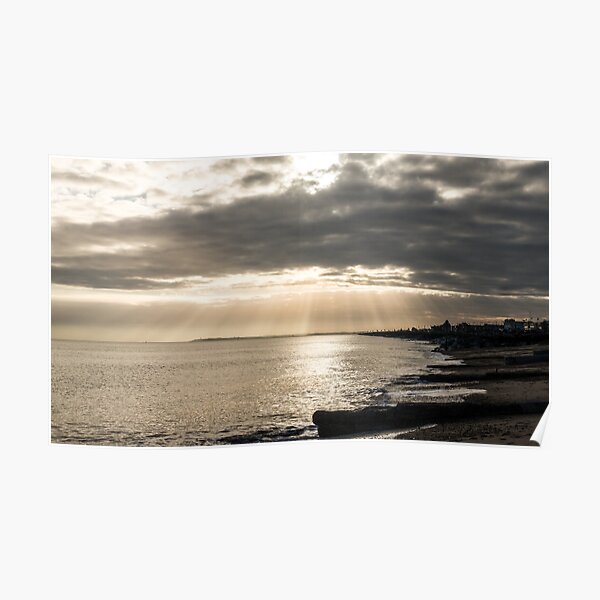 Felixstowe beach Poster