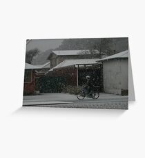 SNOWSTORM Greeting Card