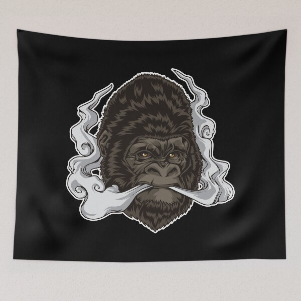 Artikelvorschau, Vaping Gorilla Illustration | Monkey Vape entworfen und verkauft von anziehend.