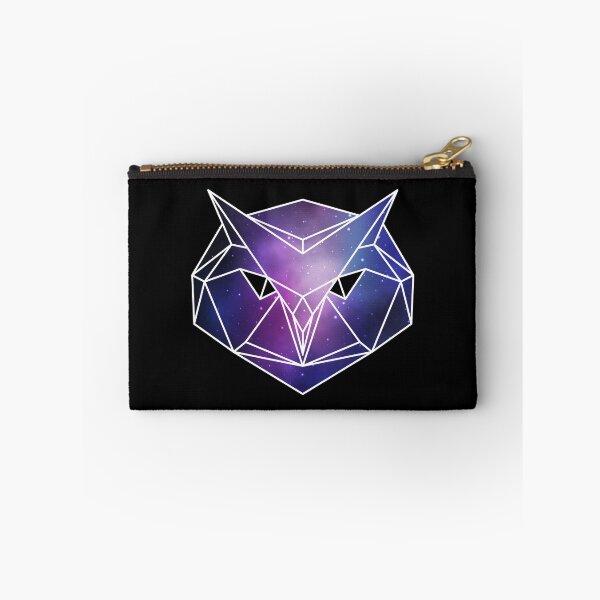Item preview, Geometric Owl | Low Poly Galaxy Forest Night designed and sold by anziehend.