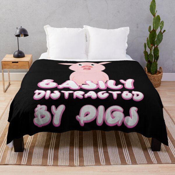 Item preview, Easily Distracted By Pigs | Pink Piglet Oink designed and sold by anziehend.
