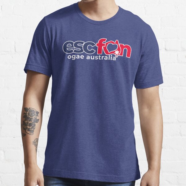 ESCFAN -OGAE Australia Logo (White) Essential T-Shirt