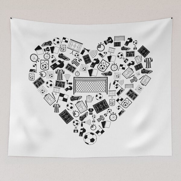 Item preview, I Love Soccer | Ball Sports Team Stadium designed and sold by anziehend.
