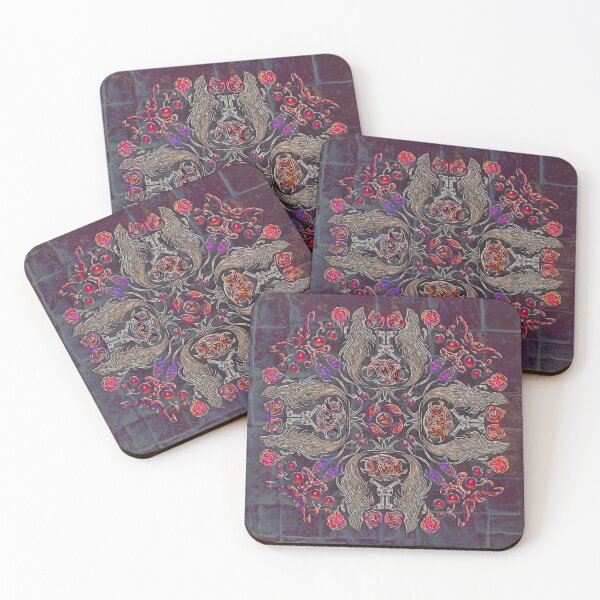 Item preview, Mandala 15k Nymphs designed and sold by extramuros-cf.