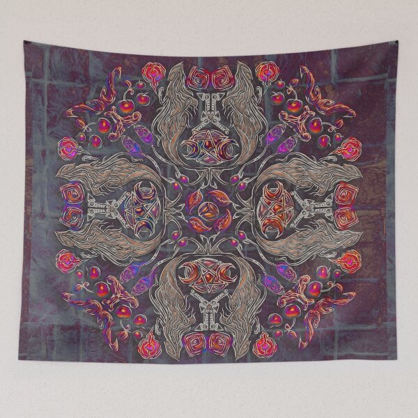 Item preview, Mandala 15k Nymphs designed and sold by extramuros-cf.