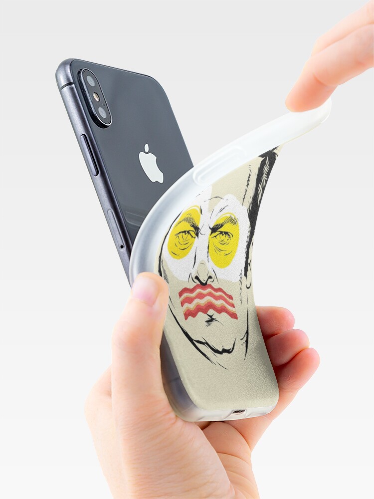 Alternate view of Bacon and Eggs iPhone Case