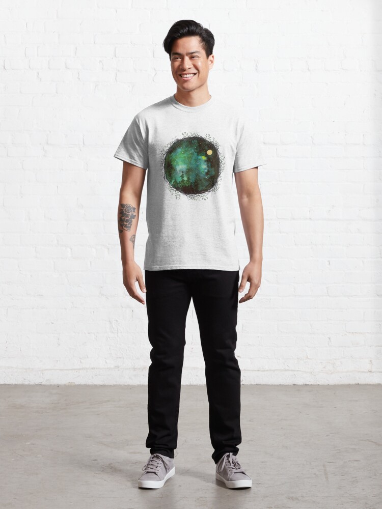 Alternate view of The sky at night Classic T-Shirt