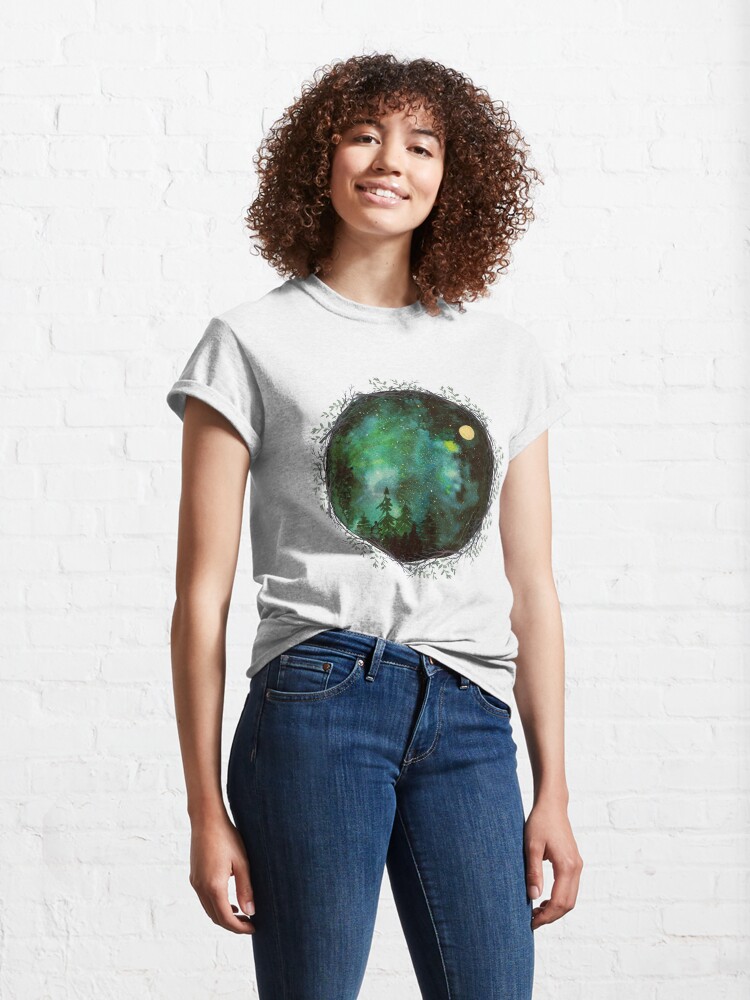Alternate view of The sky at night Classic T-Shirt