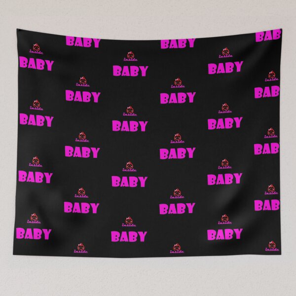 Item preview, BABY inside Girl Baby Peeking Shirt Funny Pregnancy Announcement for Women designed and sold by urban-design.