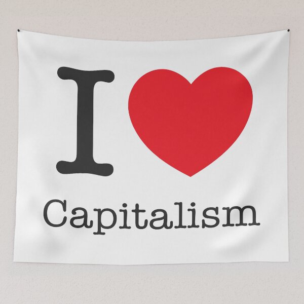 Item preview, I Heart Love Capitalism  designed and sold by FiveCounty.