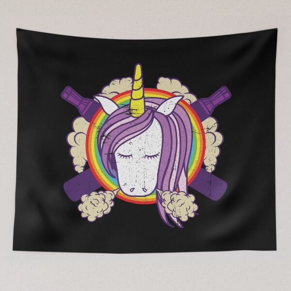 Item preview, Cloud Chaser - Vaping Unicorn designed and sold by anziehend.