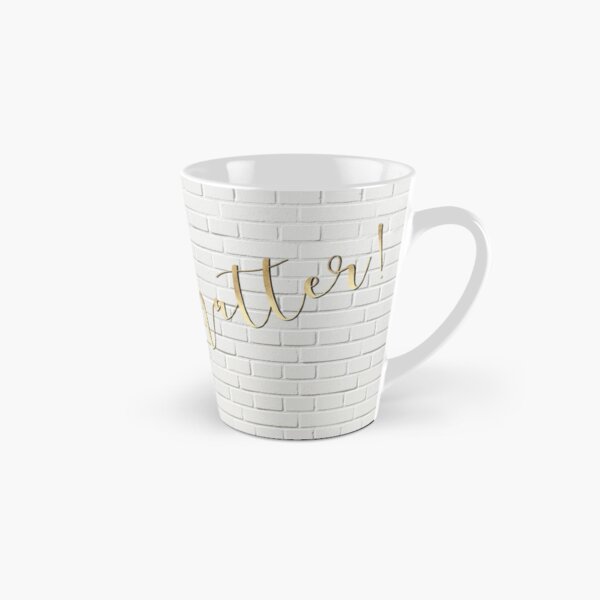YOU matter ! Gold, Bricks Tall Mug
