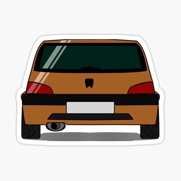 PEUGEOT 106 S1 RALLYE REPRODUCTION DECALS STICKERS (FULL CAR SET