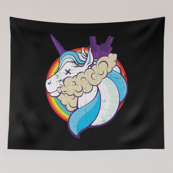 Item preview, Cloud Chaser - Vaping Unicorn designed and sold by anziehend.