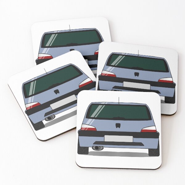 Item preview, Peugeot 106 GTI - Moonstone Silver designed and sold by HerpSVG.