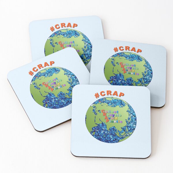 Item preview, #CRAP - Collect Recycle Avoid Plastic designed and sold by kernowerno.