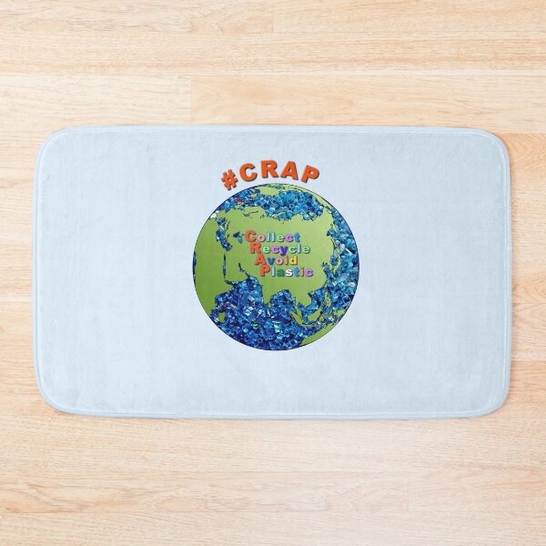 Item preview, #CRAP - Collect Recycle Avoid Plastic designed and sold by kernowerno.