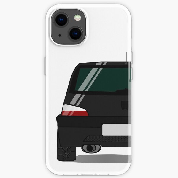 Peugeot 106 GTI - Onyx Noir Coque souple iPhone