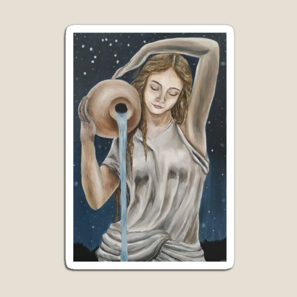 Item preview, Aquarius - The Water Carrier - Astrology designed and sold by CleaViolet.