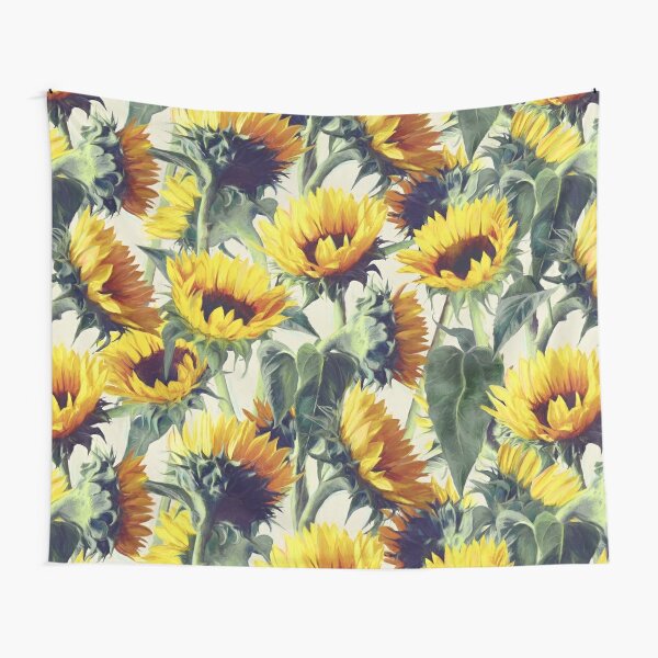 Sunflower Tapestries Redbubble