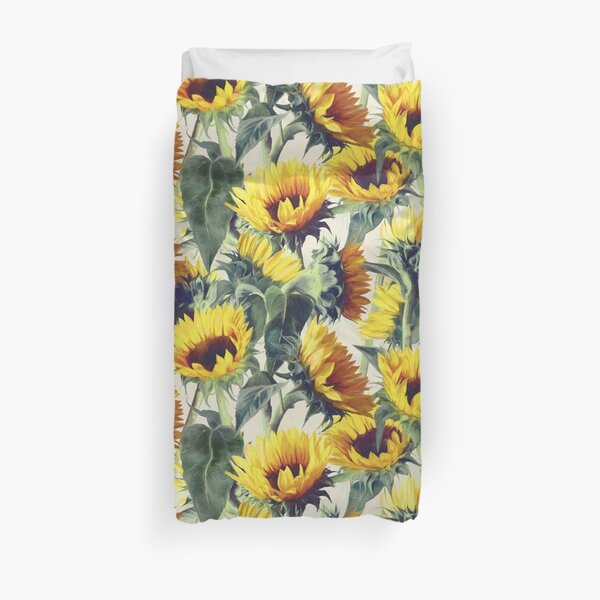 Sunflowers Forever Duvet Cover