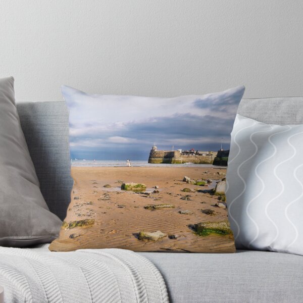 Item preview, Beach, Sunshine & Dark Clouds - Coastal Scenery - Saundersfoot designed and sold by Harmony Of The Mind.